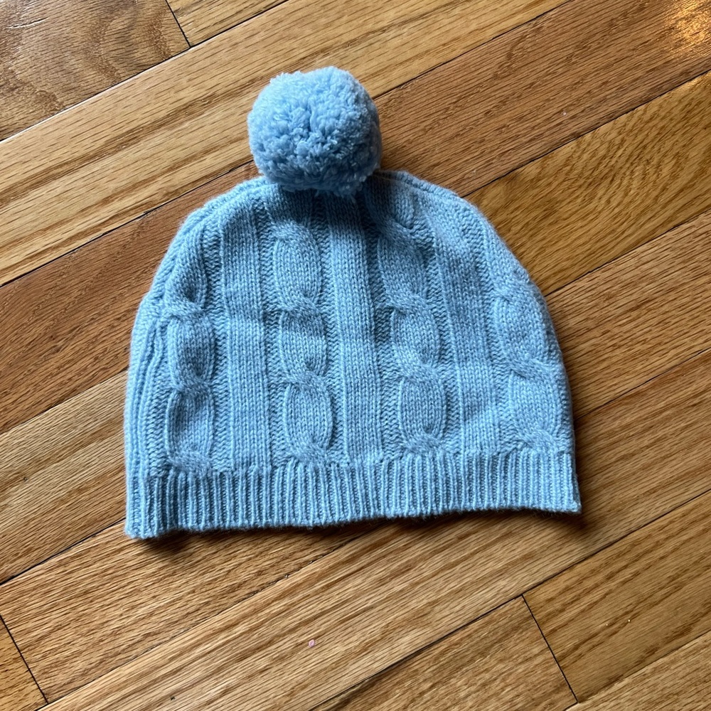 Bloomingdale’s Cashmere Cable Knit Baby Hat